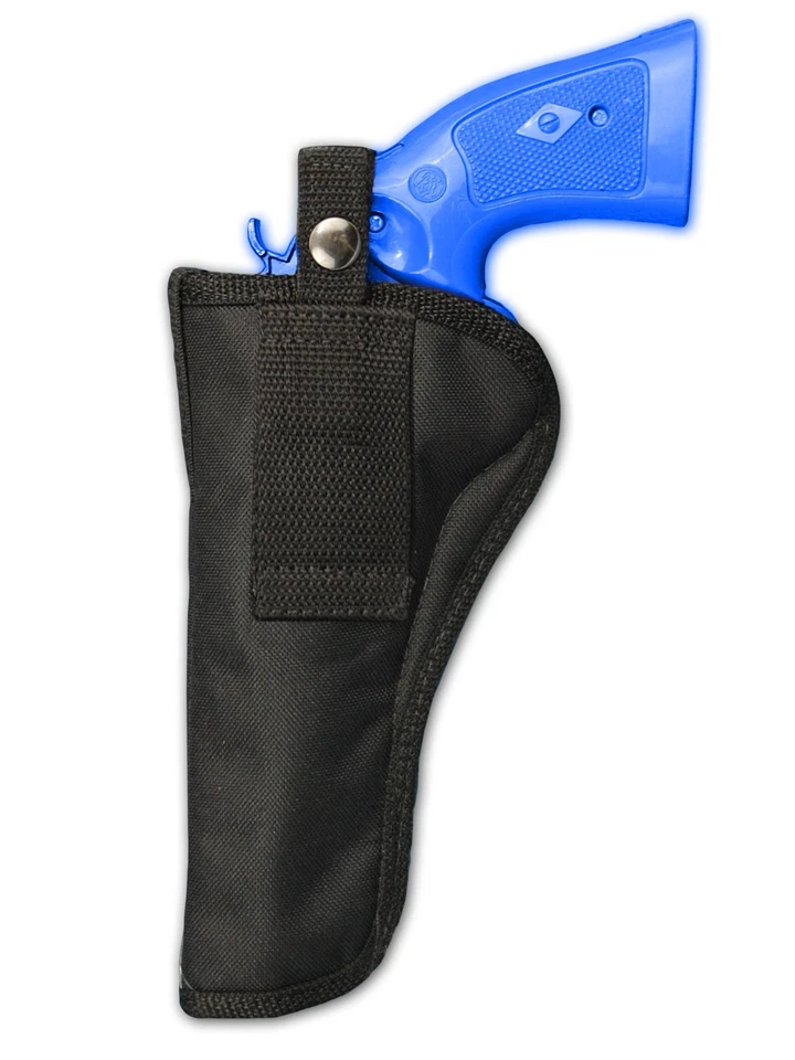 Nueva funda para pistola Barsony OWB Belt Loop para revólveres Ruger 22 38 357 41 44 6" Foto 3 de 4