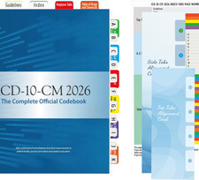 Index Tabs for ICD-10-CM 2026 the Complete Official Codebook - Easy Navigation f