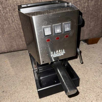 Gaggia Classic Pro Espresso Machine Black / Stainless Steel Coffee Maker *READ*