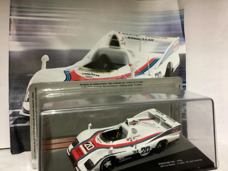 IXO PORSCHE 936  winner 24h LE Mans 1976  , die-cast 1/43, Nuova in teca - Immagine 2 di 4