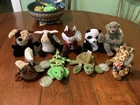 VTG 1998-1999 Coca-Cola International Bean Bag Animals- Lot Of 19