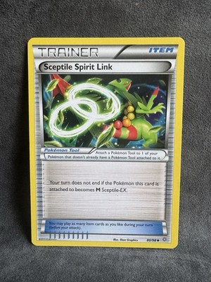Sceptile Spirit Link 80/98 XY - Ancient Origins Regular Pokemon TCG Lightly Play