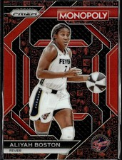 2024 Panini Prizm Monopoly WNBA #WNBA17 Aliyah Boston All-Star Red Classic Icons