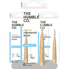 The Humble Co Bamboo Interdental Brush Size 3 Standard 0.60 Mm Toothbrush 3 Pack