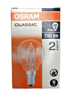 5X Osram Tropfenlampe E14/ES 46W~60W Klar Classic P Dimmbar Kein Led!