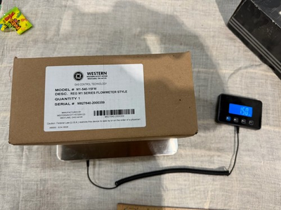 #ad Western Single Stage Adjustable Delivery Pressure Regulator M1 580 PG C $315.00