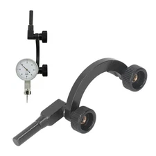 Dial Test Indicator Centering Holder 8mm Shank 4mm Hole Half Round Dial Gauge