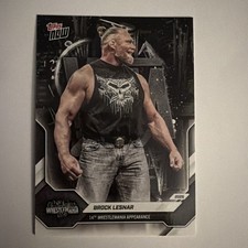 2026 Topps Now WrestleMania Vegas Wrestling Checklist Guide in-content 25