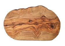 Handcrafted Olive Wood Charcuterie Board - Live Edge Cheese Serving Tray 12"