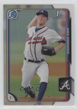 2015 Bowman Chrome Prospects Refractor 387/499 Wes Parsons #BCP102 0l2
