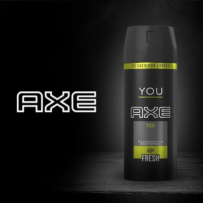Axe YOU Deodorant 48 Hour Fresh You 150ml 5 oz