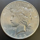 1923 S Peace Silver Dollar