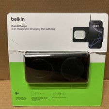 Belkin Boost Charge 2-in-1 Magnetic Charging Pad with Qi2