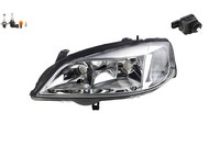 Scheinwerfer Passend FüR Opel Astra G 98- 05 Links + Leuchtmittel Mit Stellmotor
