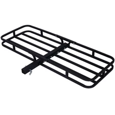 【New】Hitch Mount Cargo Carrier ,Rear Cargo Rack for SUV, Truck, Car,Luggage Bask