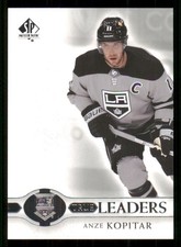 2020-21 SP Authentic True Leaders Anze Kopitar Los Angeles Kings #TL-AK