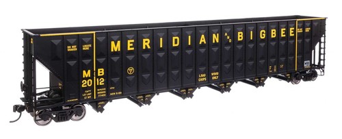 Tolva para astillas de madera Greenville Walthers Mainline HO 56351 Meridian & Bigbee M&B 73' | Zustand: New