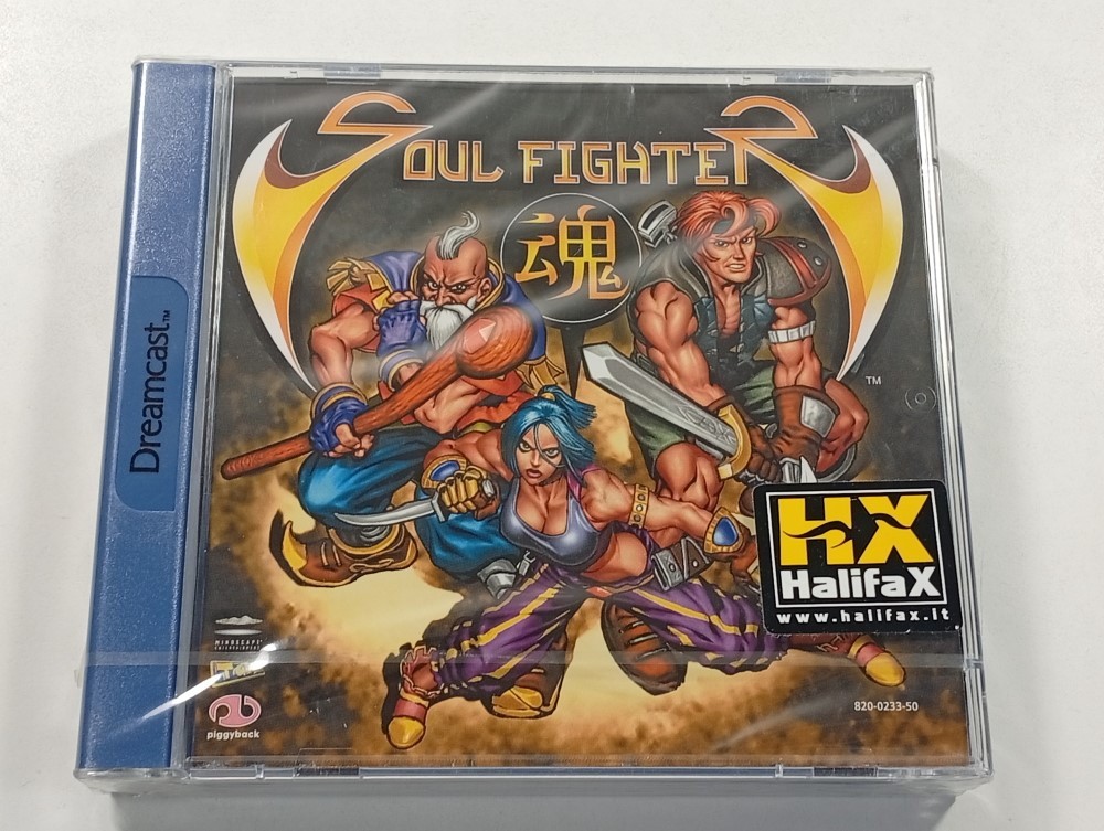 Soul Fighter Sega Dreamcast neuf sous blister de collection DC Halifax