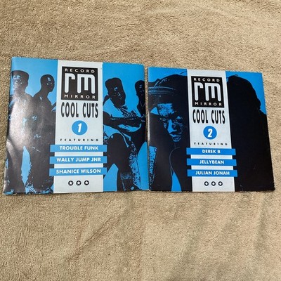 COOL CUTS VOLUME ONE & TWO - 7'' VINYL x 2 TROUBLE FUNK DEREK B WALLY JUMP JR