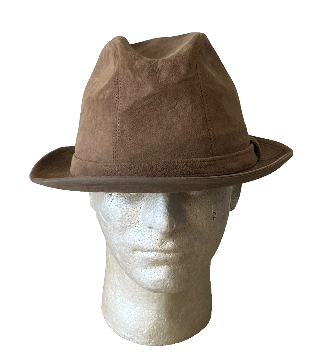 Leather Fedora Original Vintage Hats for Men for sale | eBay