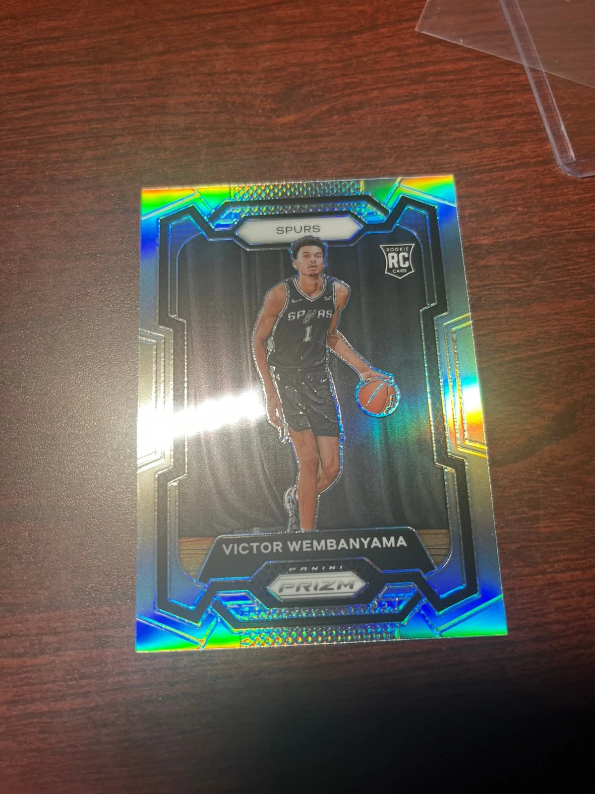 2023-24 Panini Prizm Victor Wembanyama #136 Spurs RC Rookie Silver