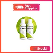 Adore Semi Permanent Hair Color 161 Cosmic Yellow  Vegan  Cruelty-Free Yello