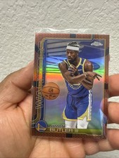 Jimmy Butler III 2025-26 Topps Chrome Basketball Refractor #209 Warriors