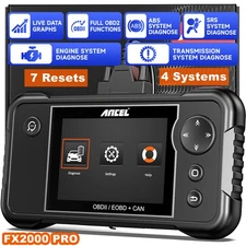 Check Engine Code Reader ABS SRS TCM Scanner OBD2 Diagnostic Tool EPB/Oil Reset
