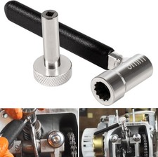 Adjustable Wrench, 2PC Set, For Motorcycles ATVs and Scooter, 9mm Lock Nut W