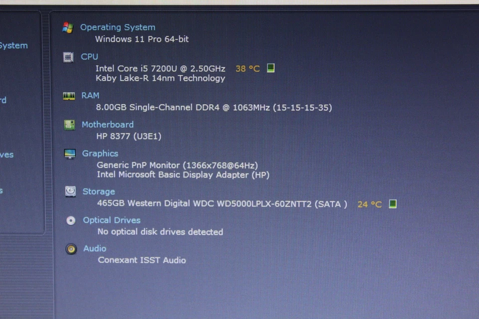 Cheap Bargain HP Probook 430 G5, 8GB ram, 500GB HDD, i5-7th GEN processor,., - Image 4 of 4