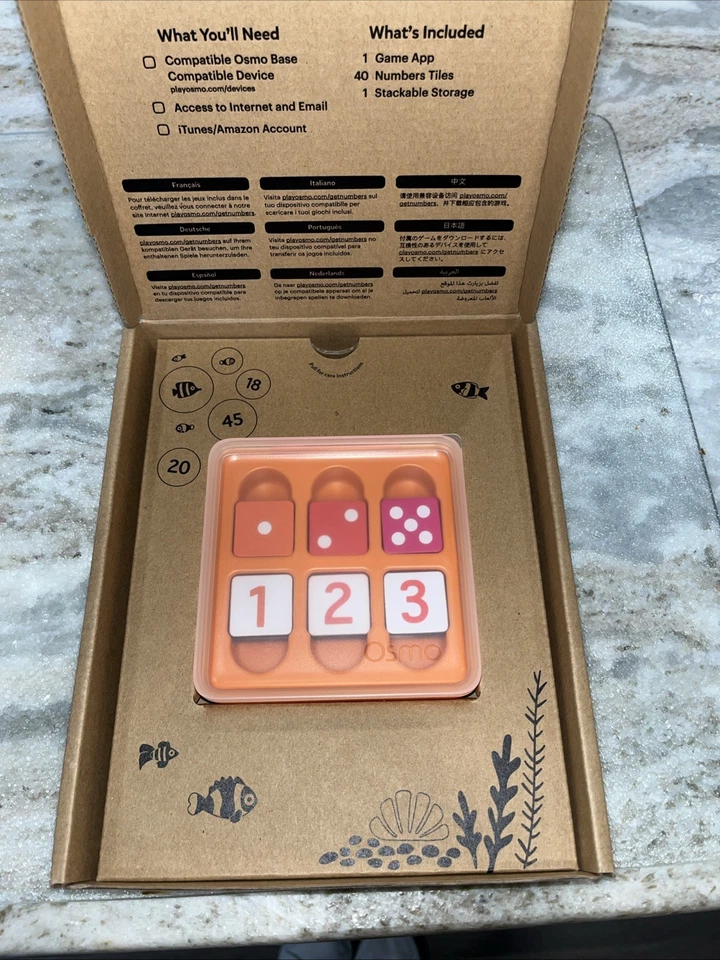 Osmo Genius Numbers Tiles Work with iPad or Fire Tablet for Ages 6-10 BRAND NEW - Image 2 of 3