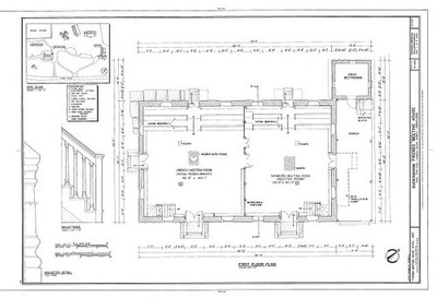 HABS PA-6224 (sheet 1 of 4) - Buckingham Friends Meeting House, 5684 York Road,
