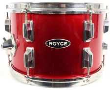 Vintage Royce Red Rack Tom Drum 12" x 8" Percussion