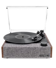 Victrola VTA-74-WLN Eastwood II 3-Speed Bluetooth Record Player W/Audio-Technica