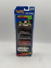 1998 Hot Wheels City Center Gift Pack 5 Car Set Mattel Sealed VTG NOS