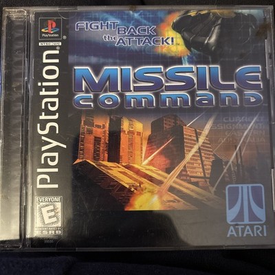 Missile Command (Sony PlayStation 1, 1999) - PS1 Complete w/ Manual CIB