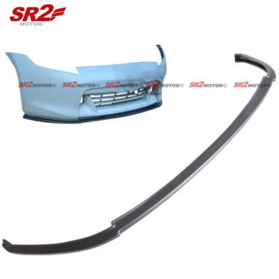 VL Style Front Body Kit PU Bumper Chin Lip Spoiler fits 2009-2012 Nissan 370Z