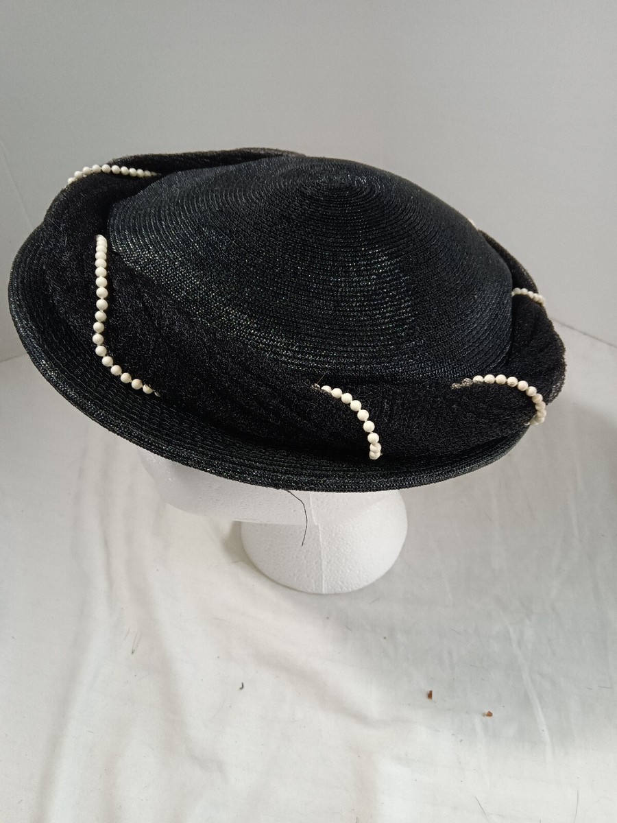 Vintage Frank Olive New York Ladies Elegant Navy Blue  display picture 1