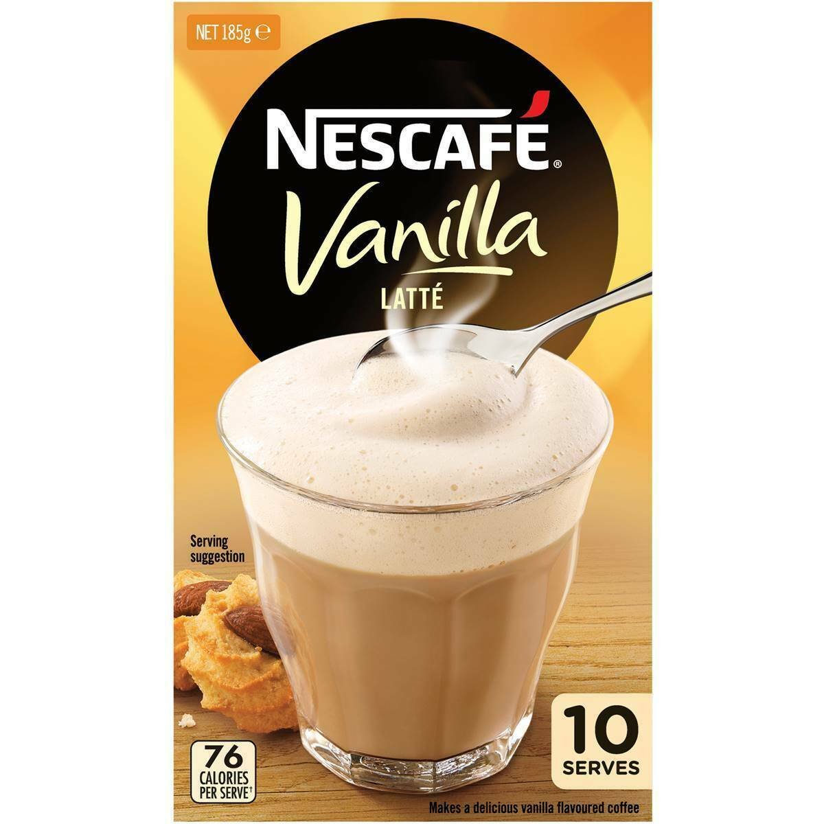 Nescafe Coffee Vanilla Latte Sachets 10 Pack | eBay