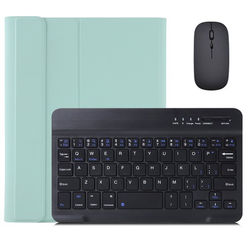 Bluetooth Keyboard Case Cover Mouse With Pencil Holder For iPad Mini 6 8.3" 2021 - Picture 26 of 39