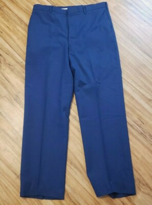 TROUSER, MEN'S , DRESS (ARMY) SIZE: 32s C NSN:8405-01-552-3378