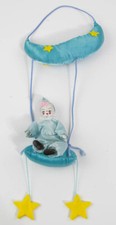 VINTAGE PORCELAIN CLOWN MOBILE NURSERY
