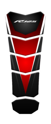 Tankpad Harz 3D Tankpad Yamaha YZF   R 125 GP-251 ( Msl ) (Red)