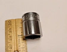 Snap-On Underline 3/8" Drive 11/16" Shallow 6 Point Socket FS221 USA G1615