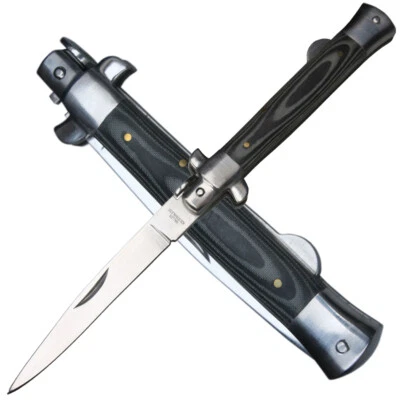 Haller Taschenmesser Jagd- Sammlermesser Micarta Schalen Backlock Klinge 12,5 cm