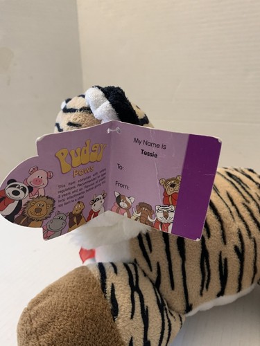 Preferred Plush Pudgy Paws Tiger Tessie Plush - Picture 8 of 14