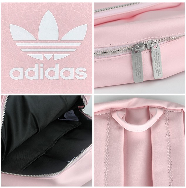 adidas trefoil backpack pink