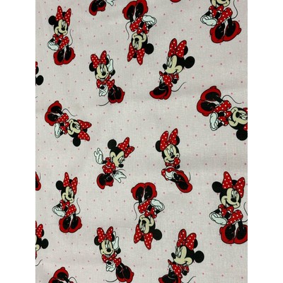 Disney Minnie Dot Dress - Springs Creative- Cotton Quilting Fabric- By the Yard