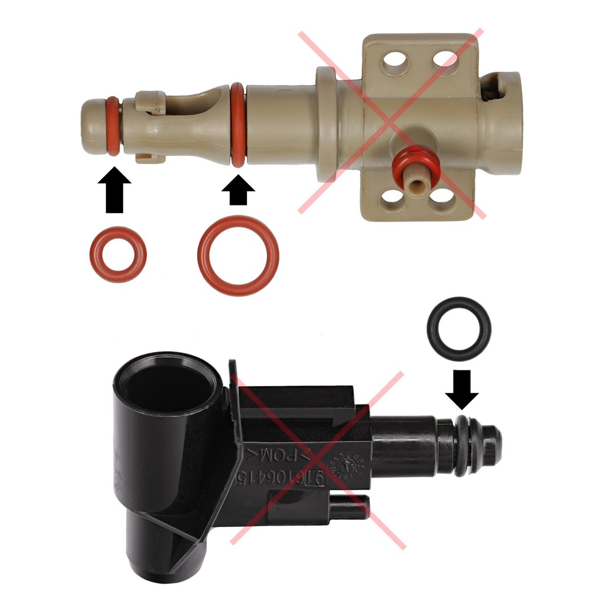 Dichtung O-Ring SAECO Philips Brühgruppe Auslaufstutzen Dichtung O-Ring SAECO Philips Brühgruppe Auslaufstutzen