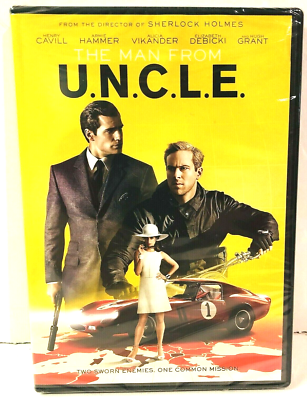 The Man From U.N.C.L.E. DVD Henry Cavill & Hugh Grant Action Spy